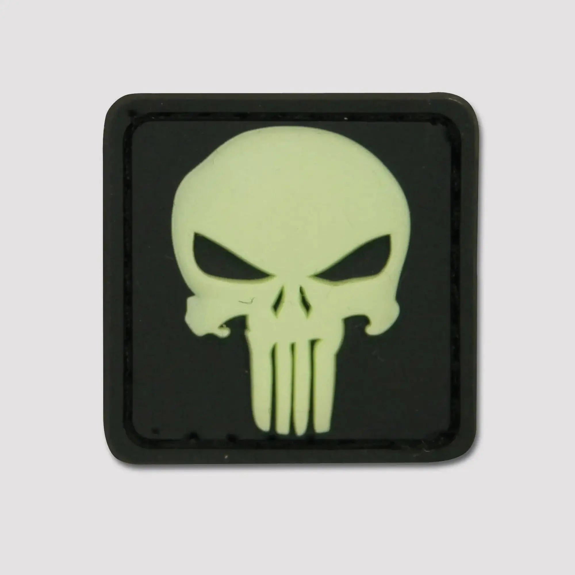 Jackets To Go Jackets To Go 3D-Patch Punisher Skull nachleuchtend