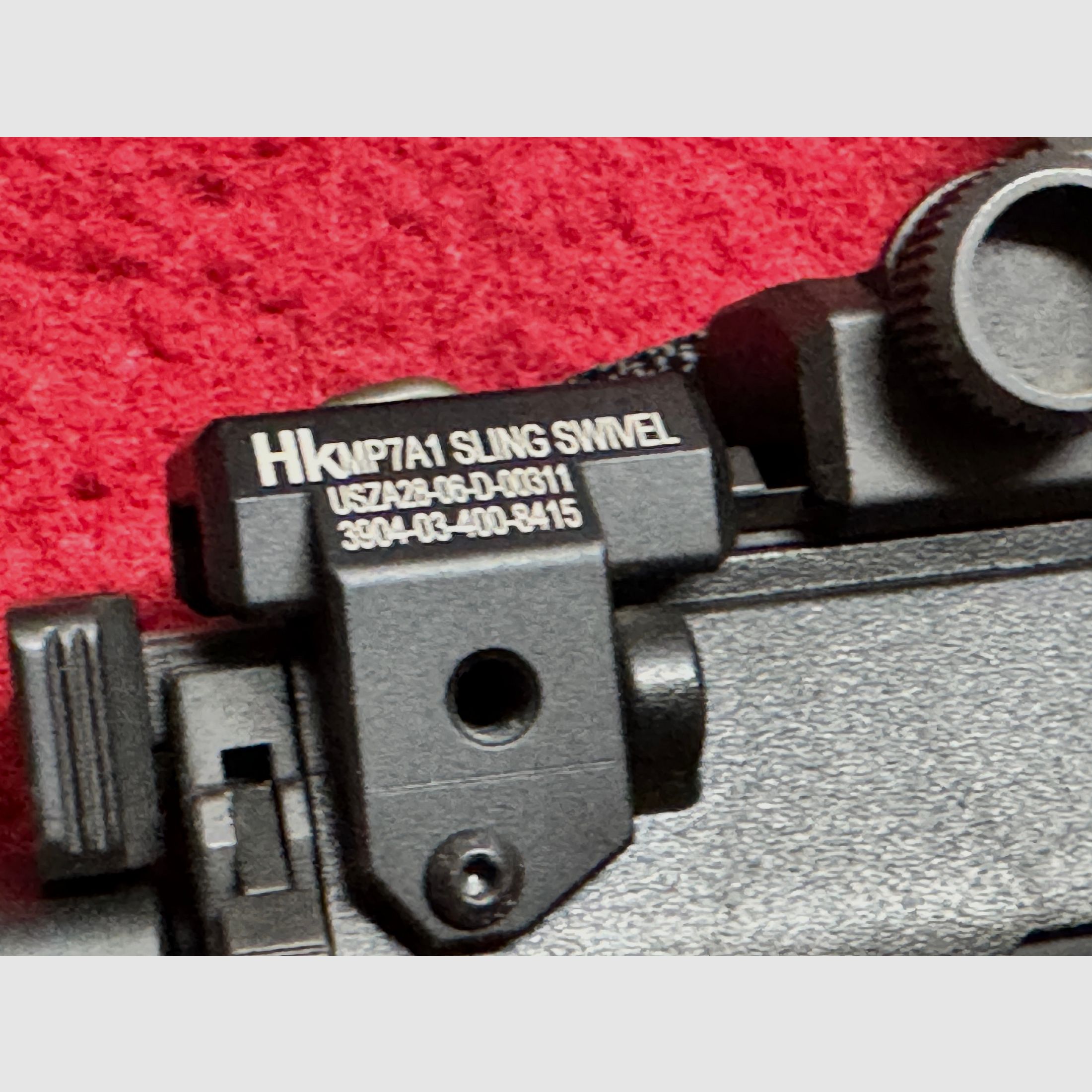VFC H&K MP7 A1  GBB Gas Blow Back Airsoft 6mm  + Sling -Schalldämpfer- Micro Dot 