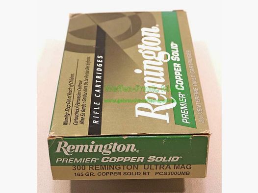 Remington - USA Cartucce per fucile Premier .300 Rem Ultra Mag