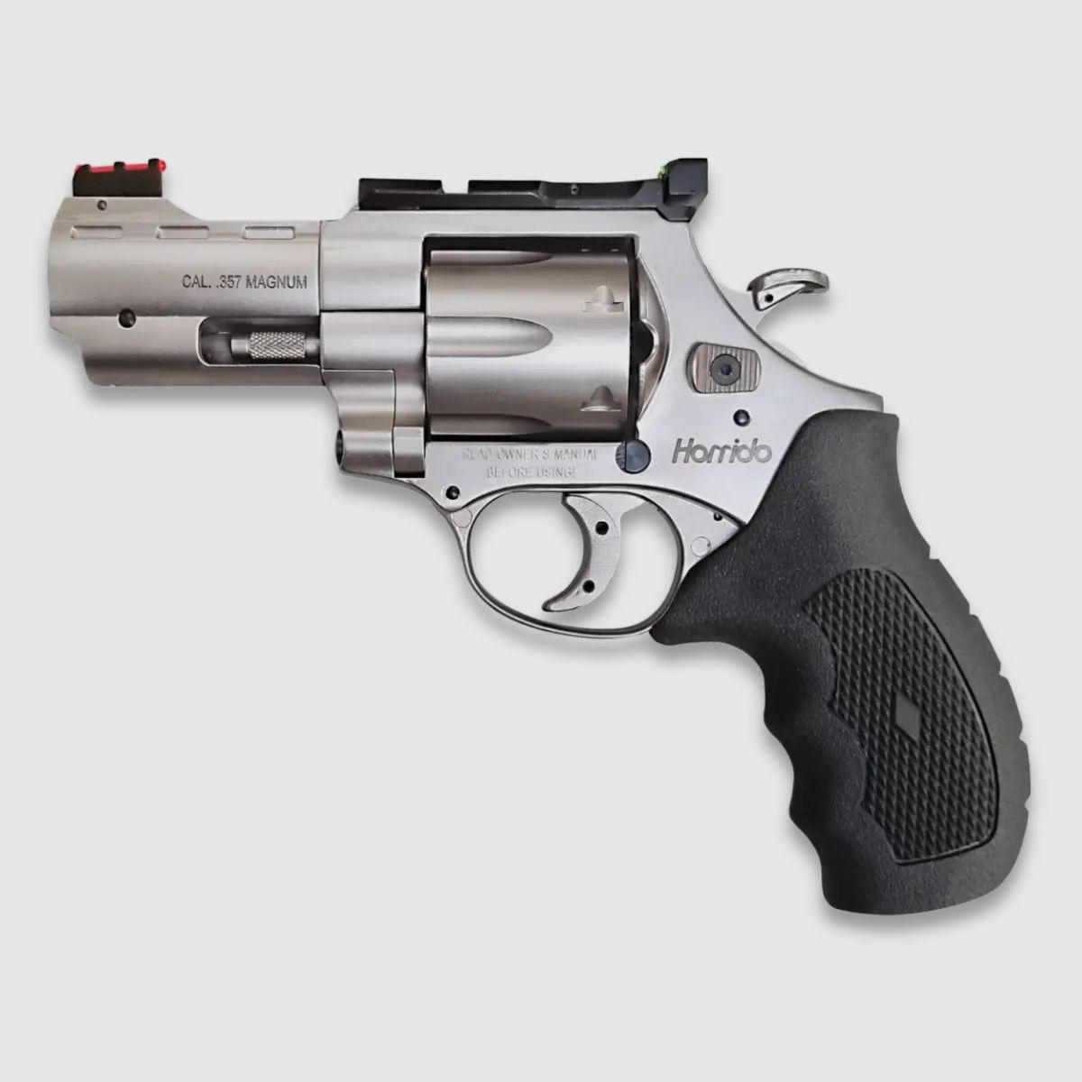 Revólver de tiro de Arminius HW 357 "Horrido" de acero inoxidable