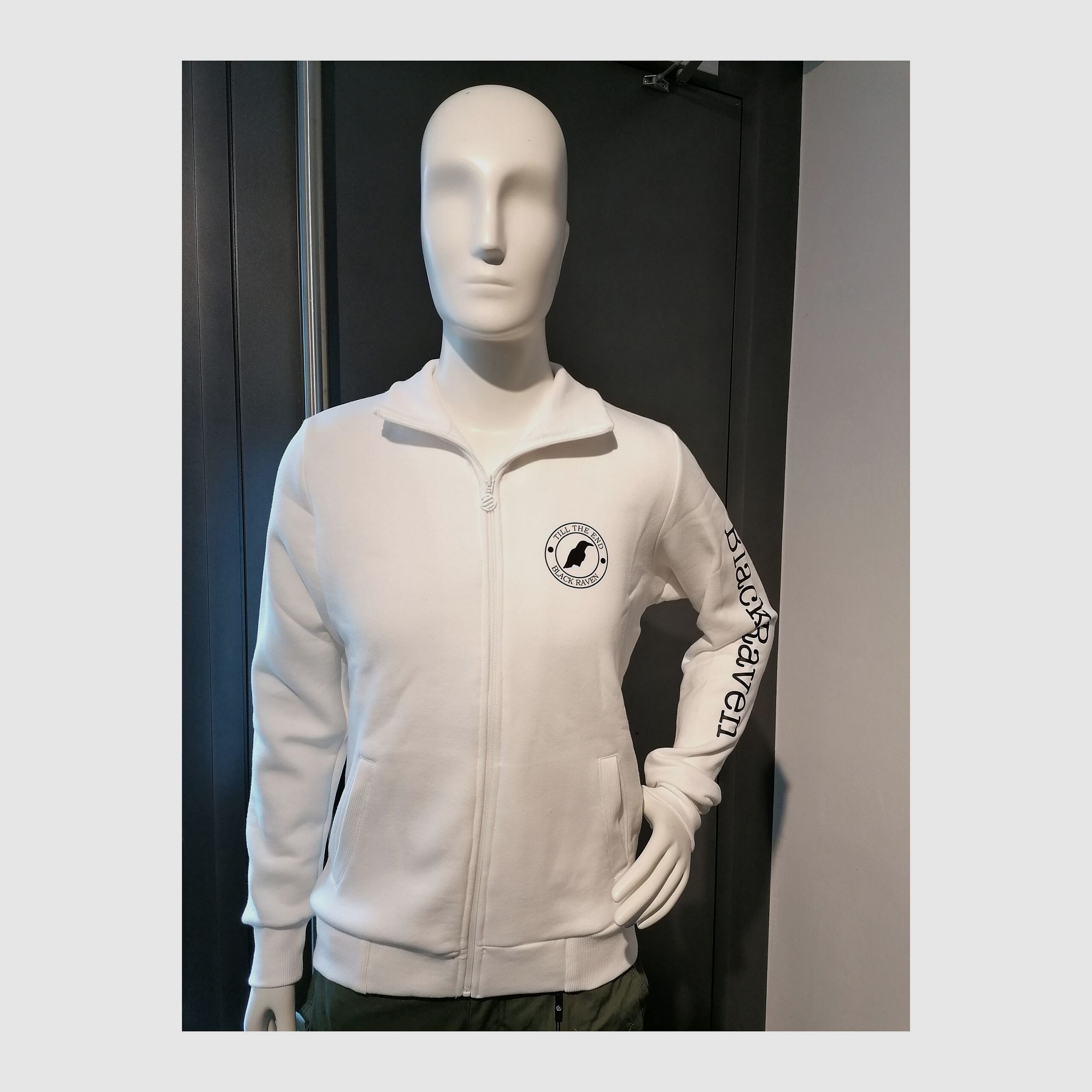 BLACK RAVEN – ALBUS ZIPPER SWEATER, Bild 3 von 4