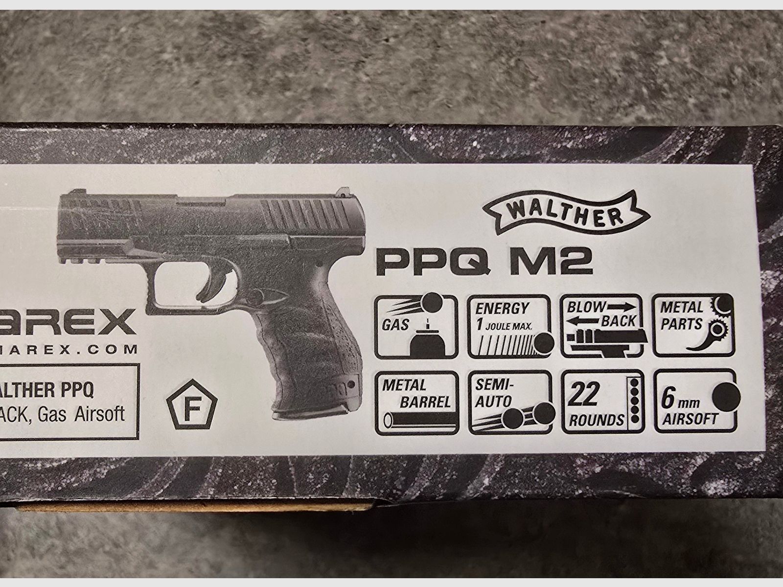 Walther PPQ M2 GBB 6 mm Airsoft Softair, image 4 of 4