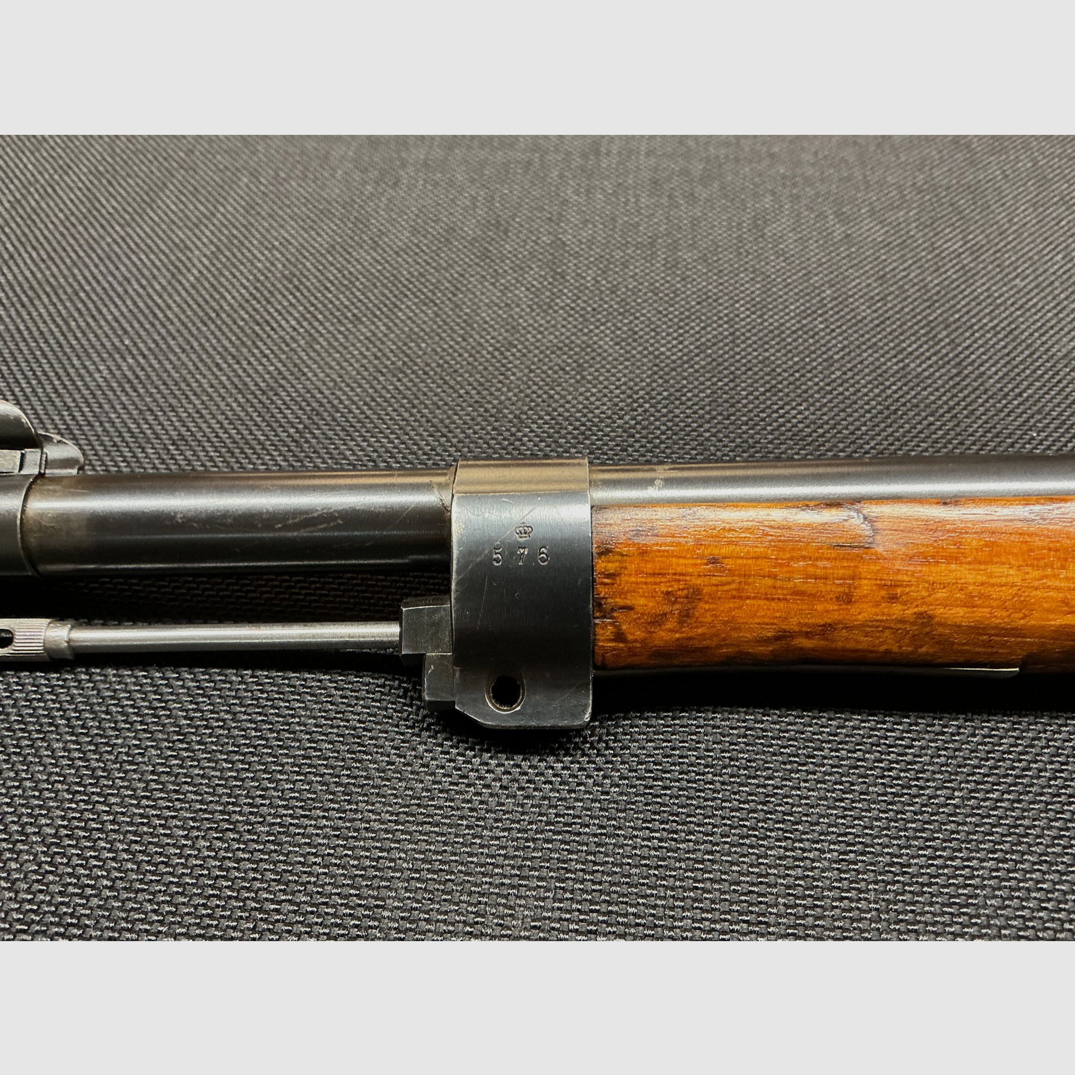 Zweden-Mauser Carl Gustafs Stads – productie 1908 – nummergelijk behalve de schoonmaakstok Art.-Nr.: 4576, afbeelding 17 van 19