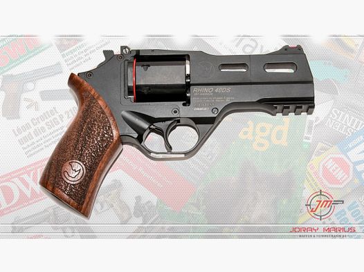 Chiappa Rhino 40 DS Revolver .357 Magnum, 4” Black