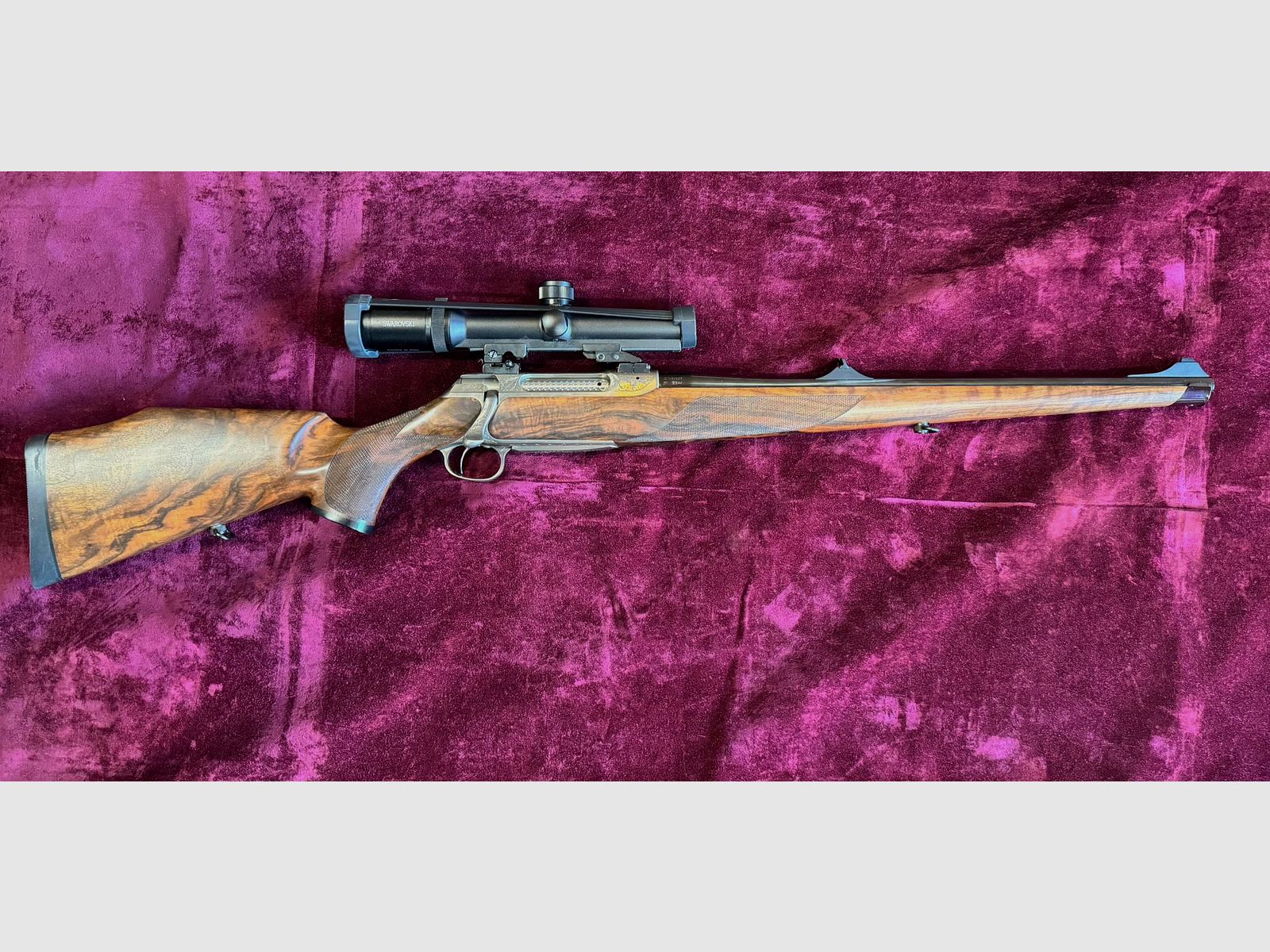 BOLT ACTION GEWEER SAUER 202L MET ALCI INGRAVING BEPERKTE SERIE, afbeelding 5 van 7