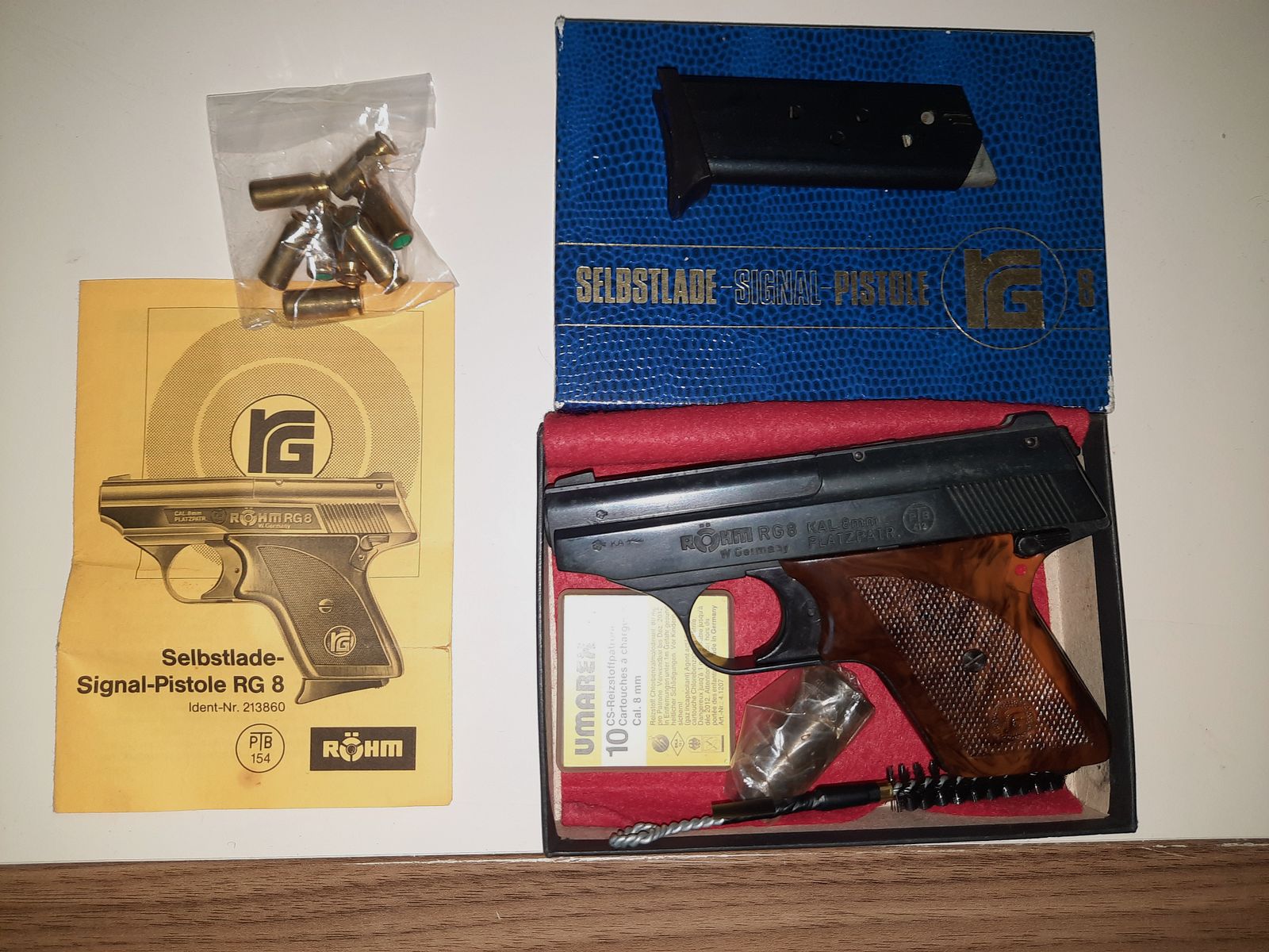 Röhm RG-8 Kaliber 8mm Schreckschusspistole