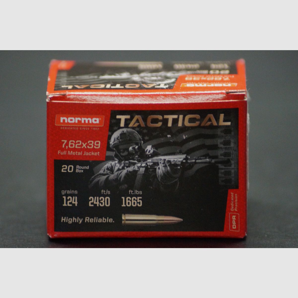 Norma 7.62×39 Tactical
