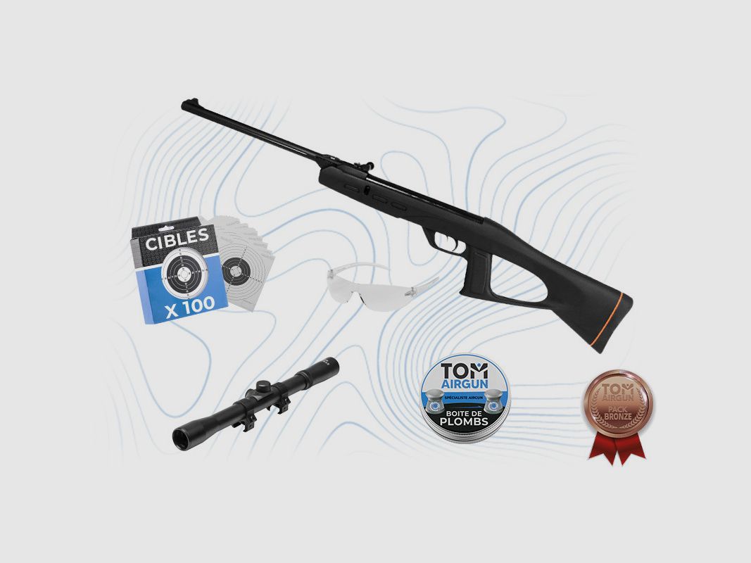 Pack Bronze Repetierbüchse Delta Fox GT Ring 4,5mm Gamo
