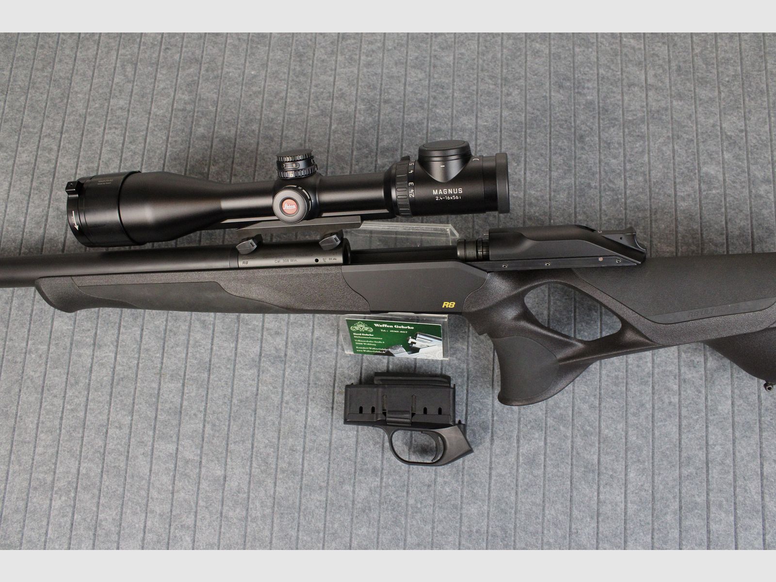 Blaser R8 Silenced .308Win  / Leica Magnus 2,4-16X 56i BDC Vorführwaffe