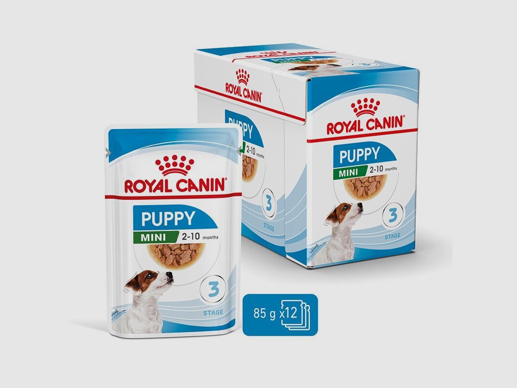 ROYAL CANIN Kleine Hunde Nassfutter Welpen bis zum 10. Monat 12x85 g