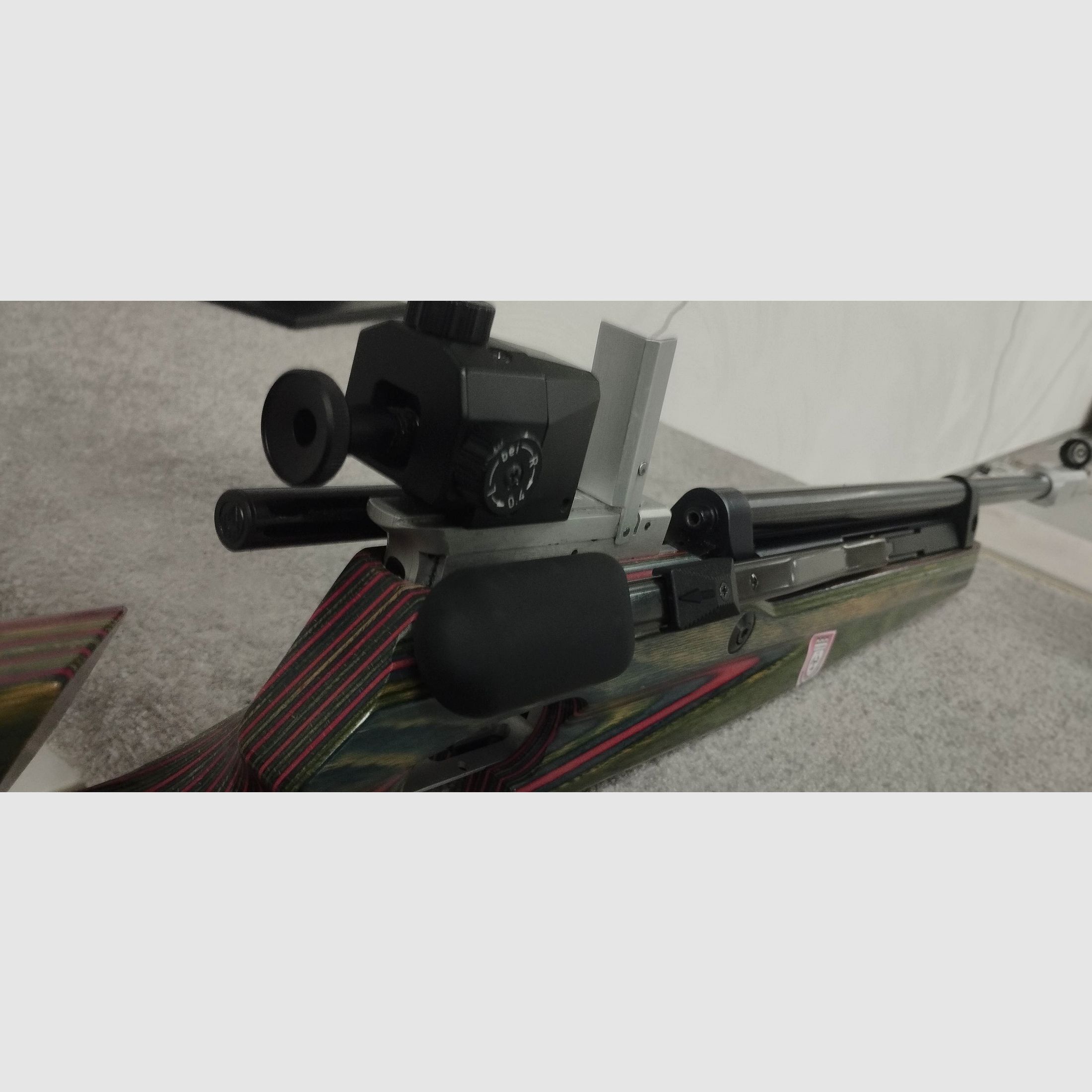Match Luftgewehr Feinwerkbau 603 Buntschaft Sonderedition rechts 