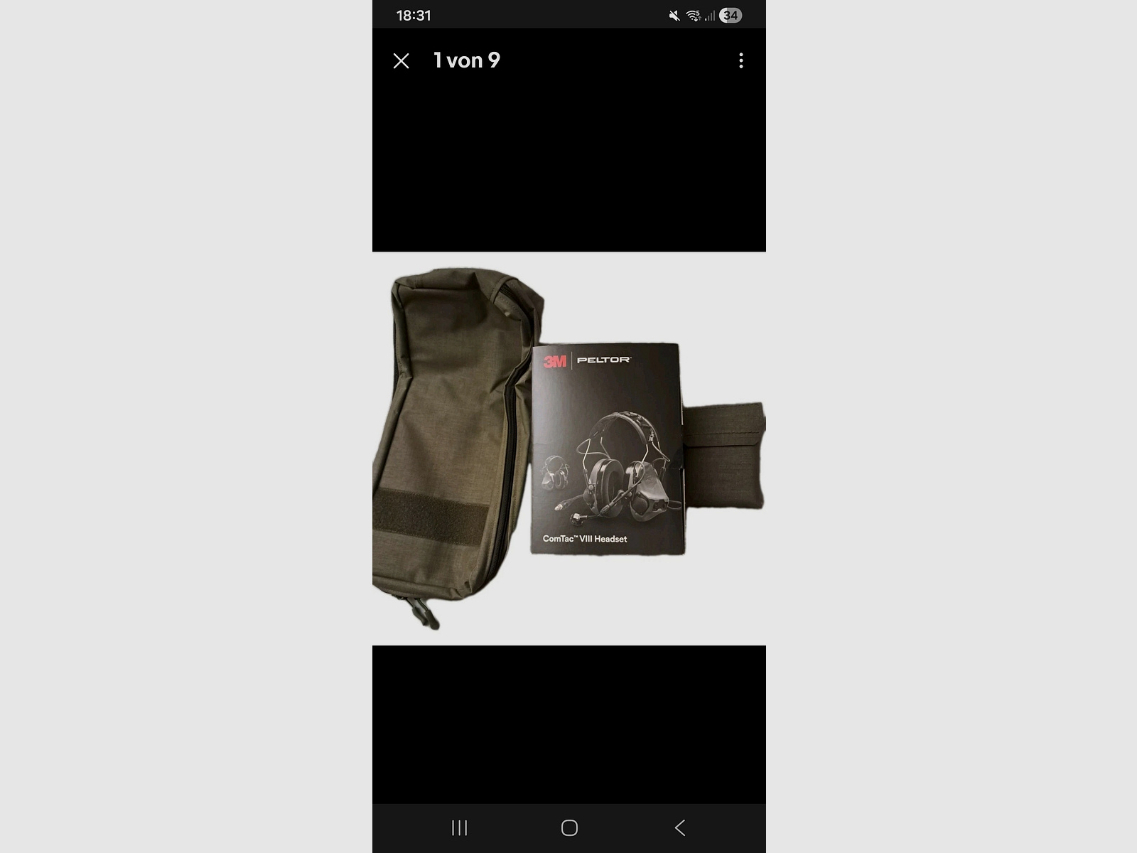 2 x 3m Peltor ComTac VIII Headset, Active XPI v XP, Neue Generation