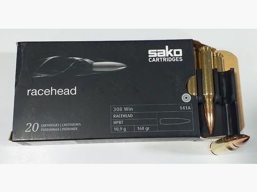 BALAS SAKO RACEHEAD 308 Win. BTHP 168GR