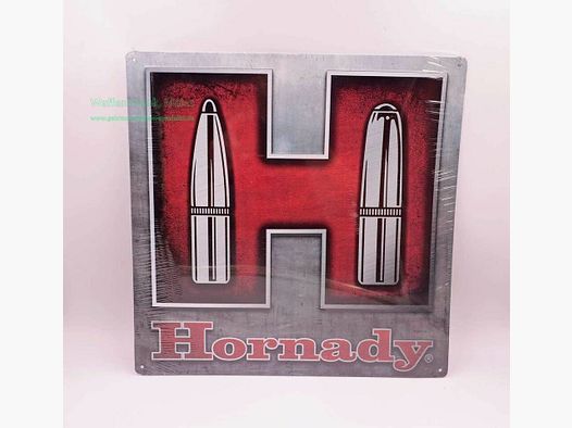 Panneau publicitaire Hornady / USA pour décoration et collection