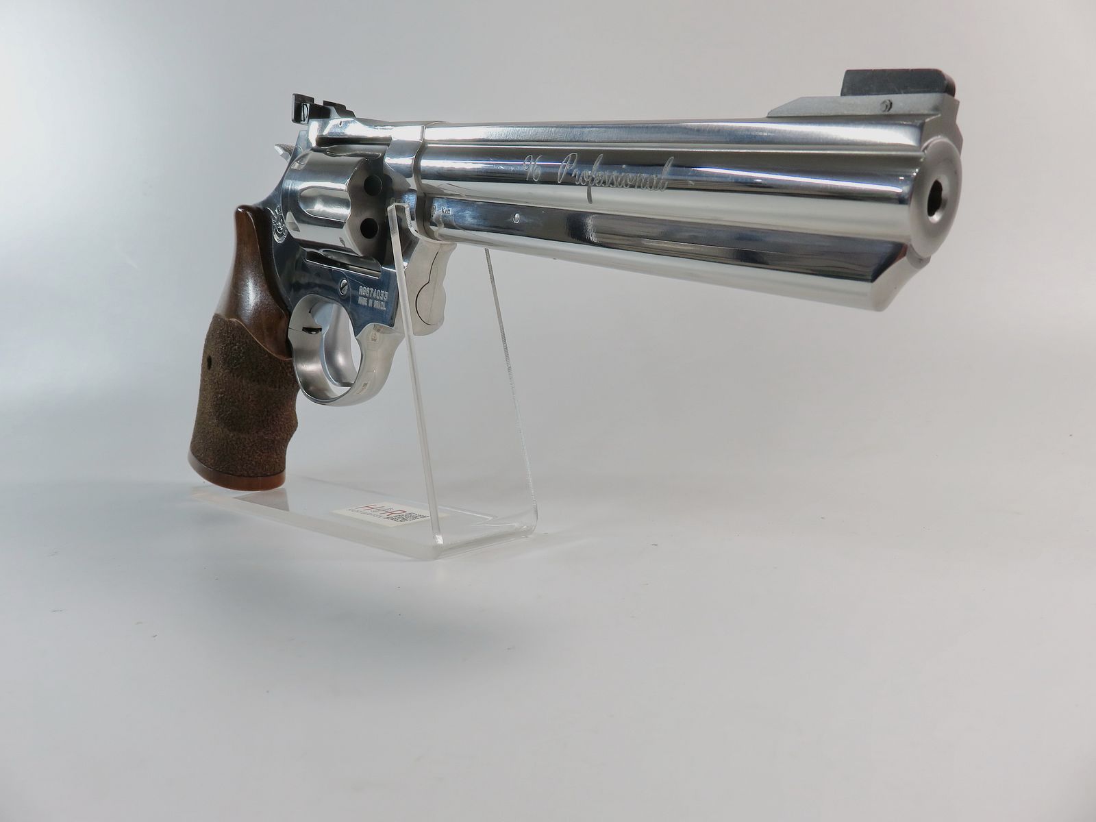 Taurus sport revolver caliber .22 | 6 inch | nickel-plated | like new