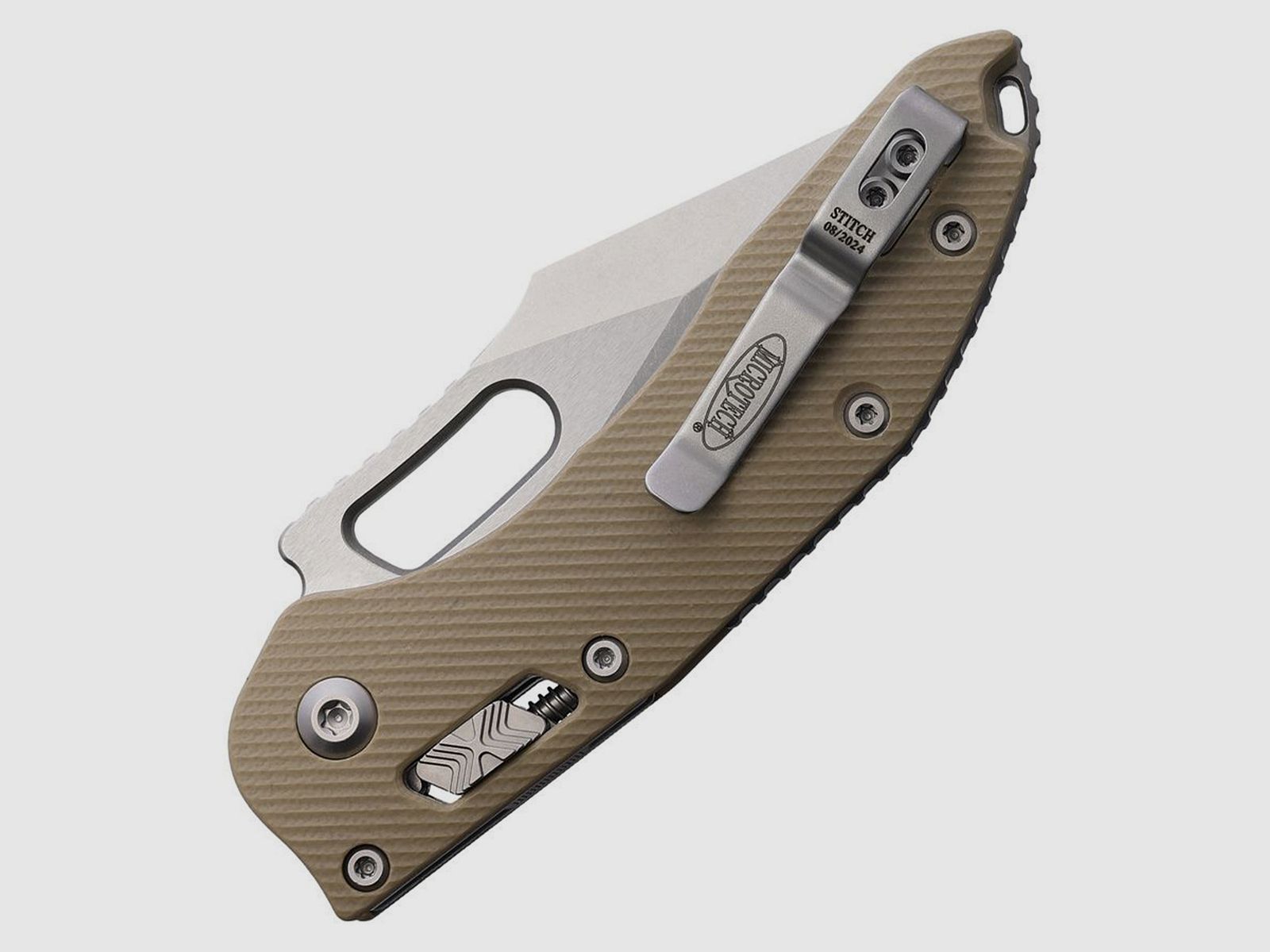 MICROTECH Stitch G10 Tan, image 2 sur 2