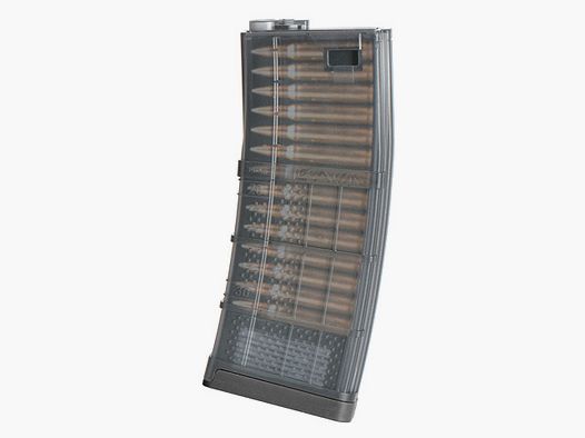 190rds Lancer L5 AWM '5.56' Magazin für M4/AR15, Schwarz