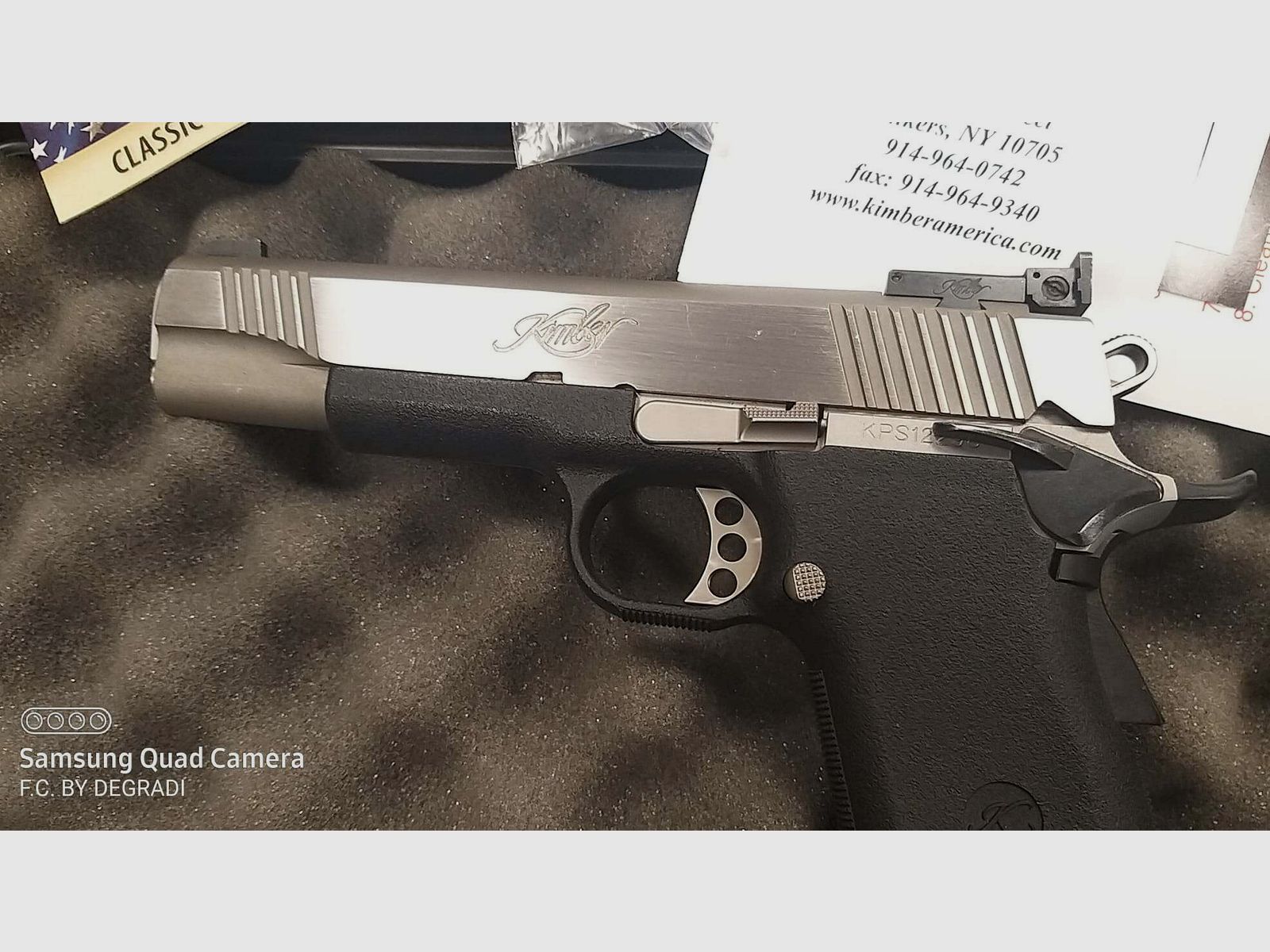 KIMBER GOLD MATCH TEN II KALIBER 45 ACP BIFILAR, Bild 2 von 4