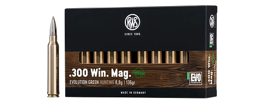 RWS 300 Win. Mag. Evo Green 8,8g/139grs.