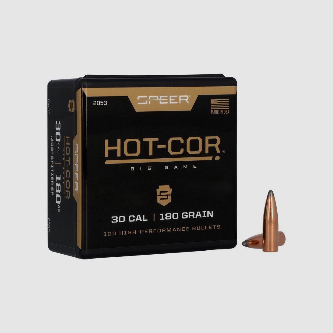 SPEER Hot-Cor SSP Geschoss – .308″ – 180 grains