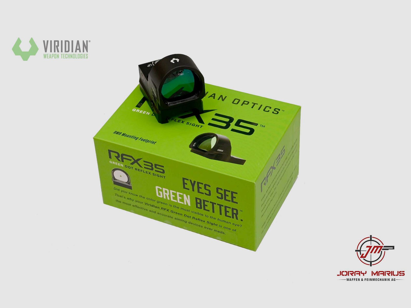 Viridian RFX35 Green Dot 3 MOA
