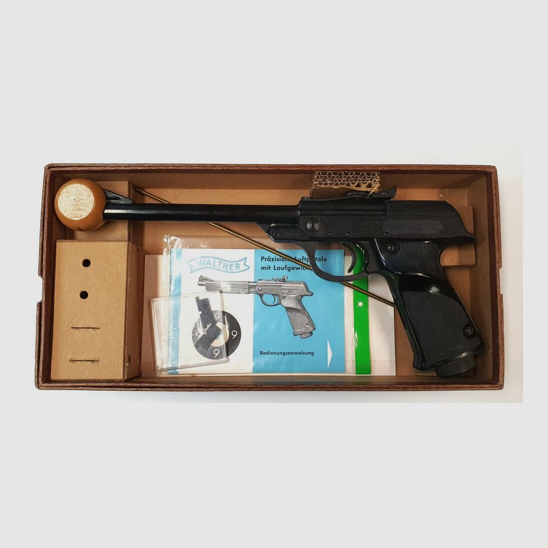 Carl Walther Waffenfabrik Ulm !Rarität! Luftpistole Walther Model 53 - 4,5mm Diabolo
