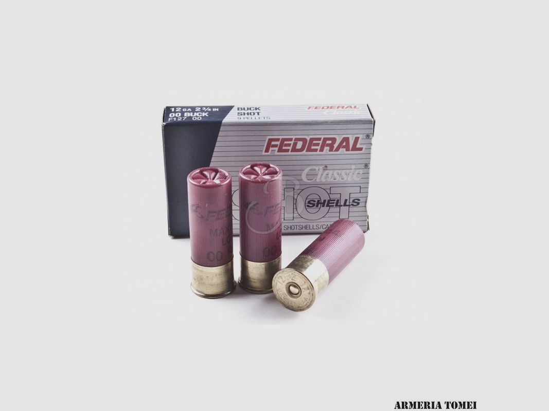 FEDERAL – F127 000BUCK CAL. 12/70 8-PALLE