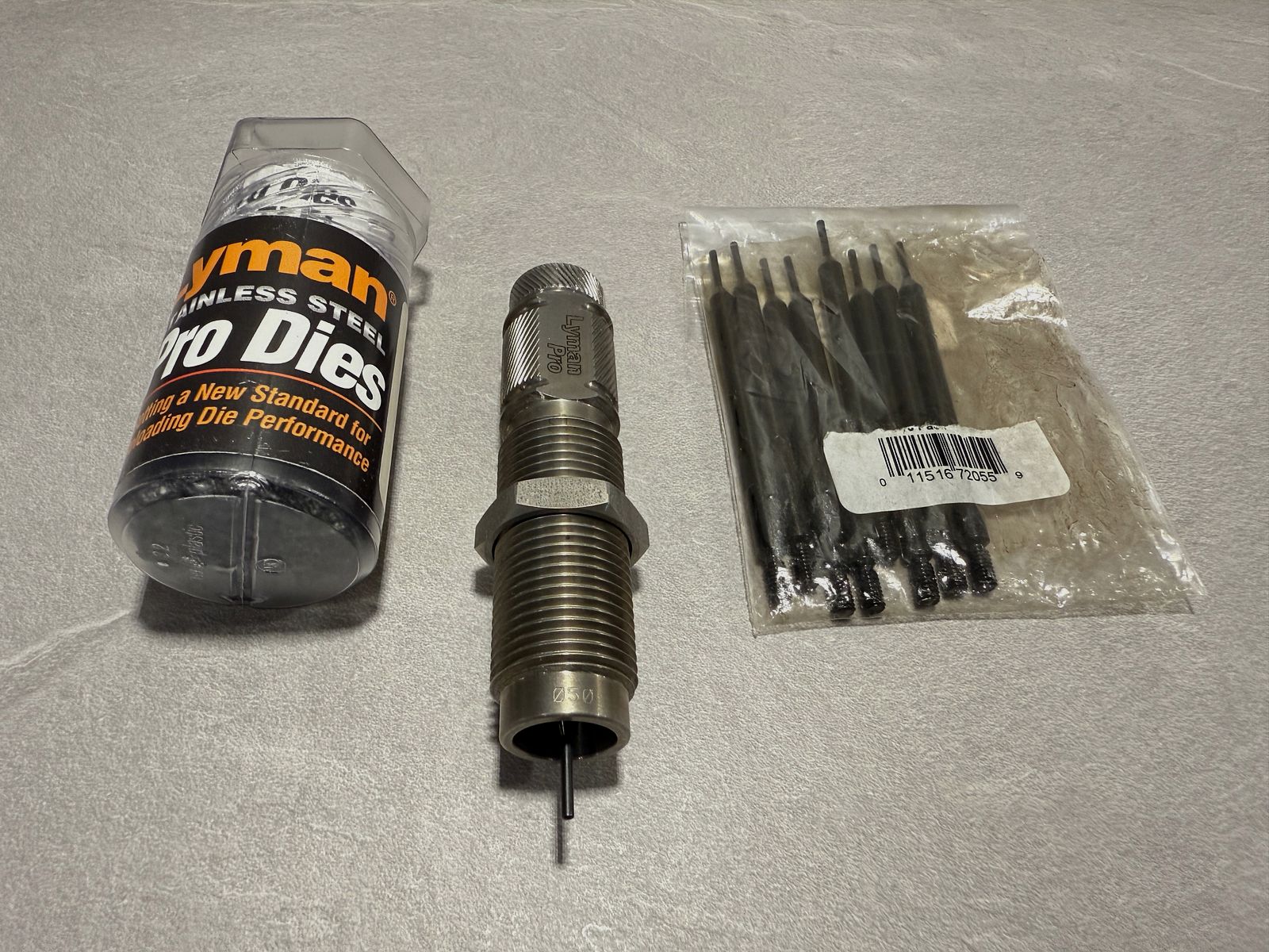 Universelle Federbelastete Decaping Matrize LYMAN Pro Entzünder Matrize Inklusive Ersatzstifte NEU Cal. .22 - 45