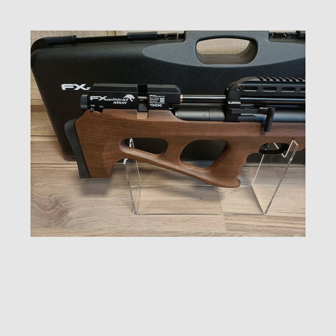 Carabina de aire PCP FX Wildcat MKIII Compact Walnut, imagen 2 de 4