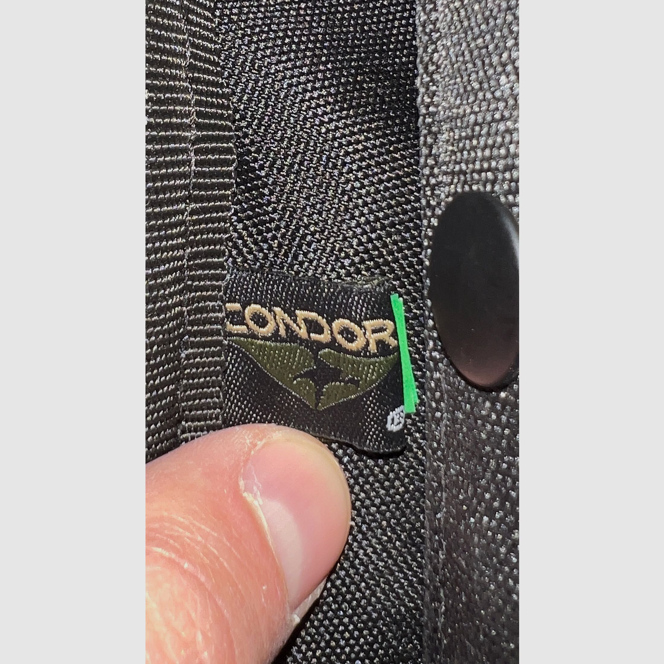  Borsa per fucile da cecchino di Condor in nero 