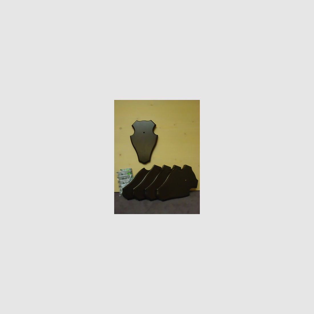 Bockbrett + Halterung - rund (5er) Paket