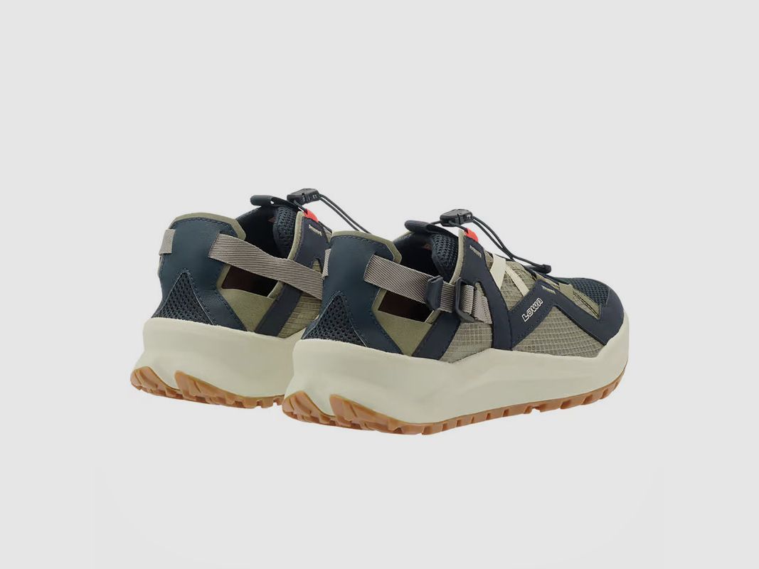 CHAUSSURES – HOMMES – LOWA – KALOYA VENT Navy / Seaweed, image 3 sur 7