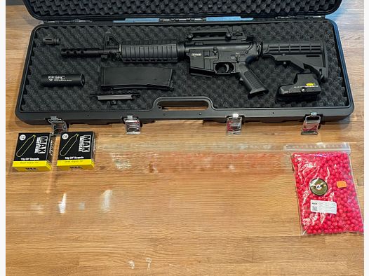 T4E TM4 RAM Gewehr Komplettset mit Koffer