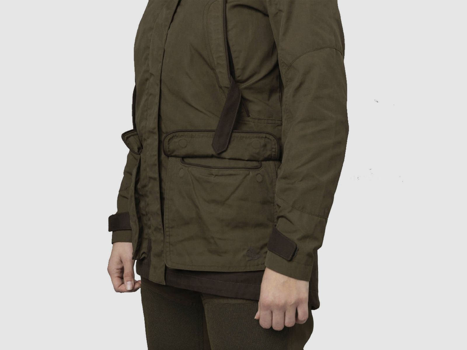 Seeland Key Point Women's Jacket (pine green/brown), image 3 of 7