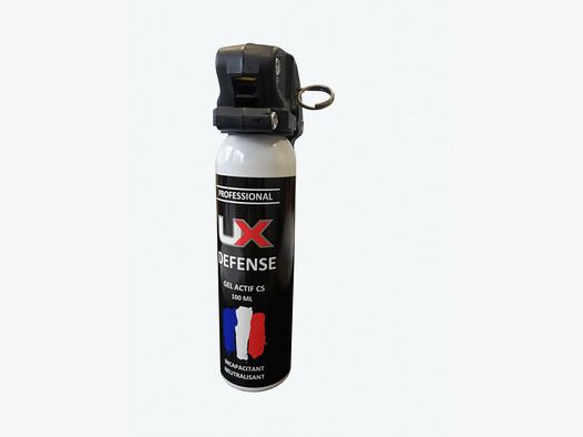 Bombe De Defense Ux Pro Gel Cs 100ml Avec Poignee