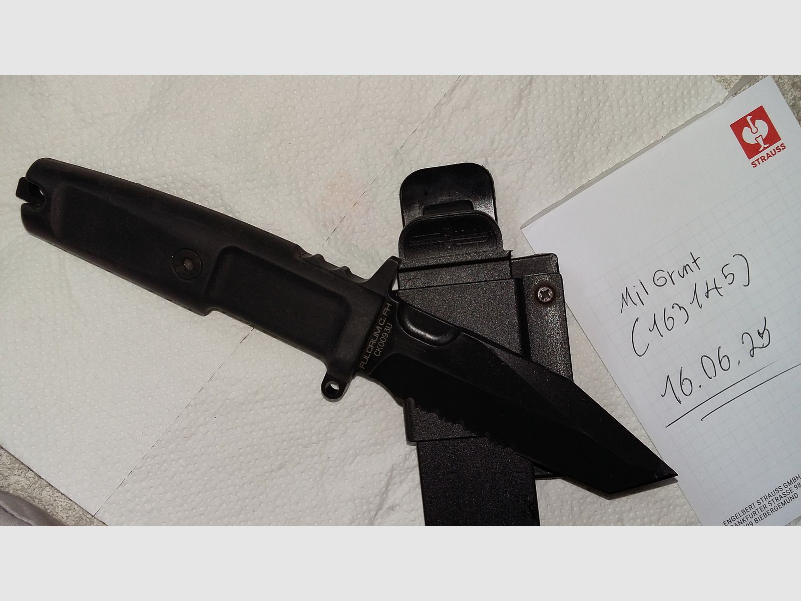 Extrema Ratio Fulcrum FH schwarz