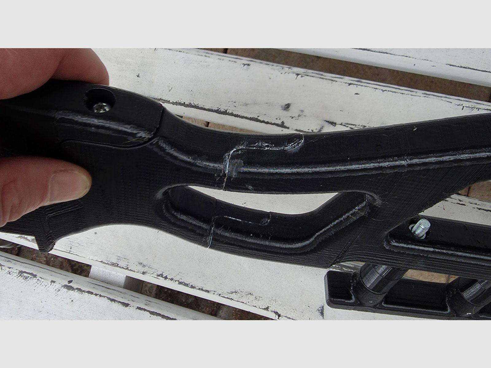 Grip / stock for Diana Chaser Bandit Airbug PETG black #02