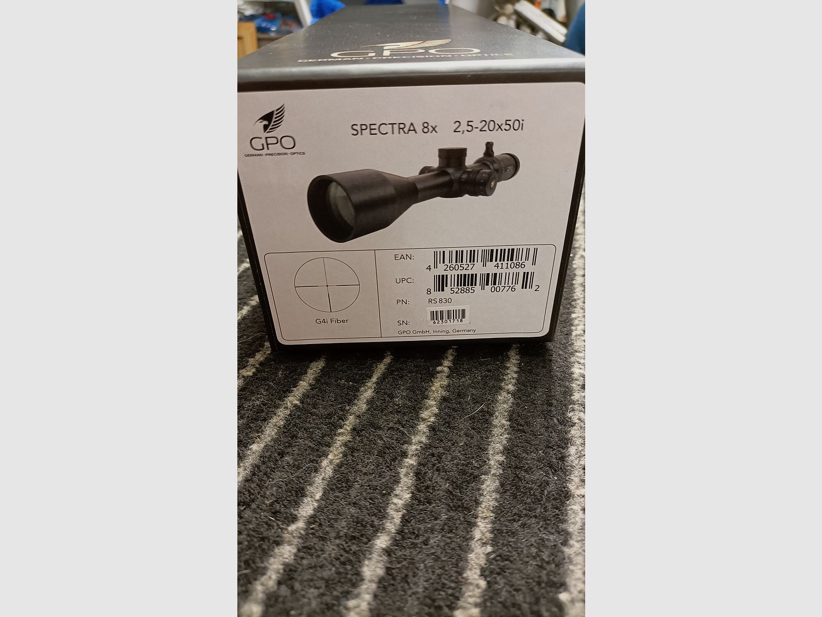 GPO Spektra 2,5-20 x 50 met Innomount montage