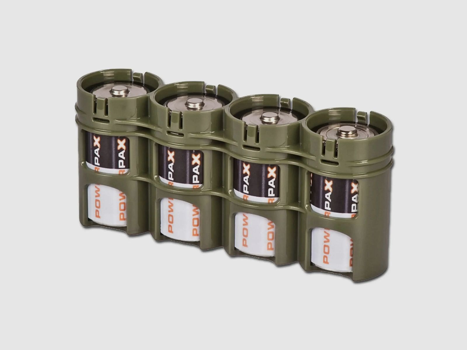 Storacell Battery Holder Powerpax 4 x D4 olive
