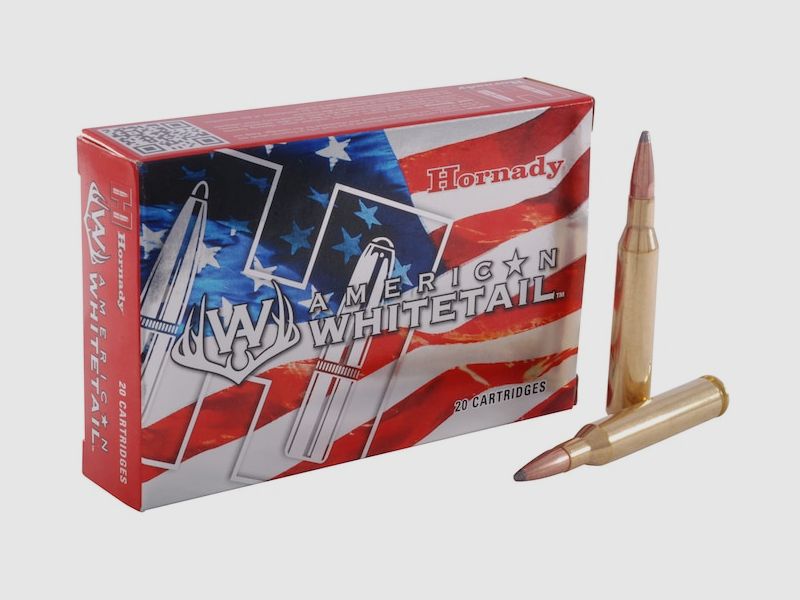 Hornady American Whitetail .25-06 Rem. 117GR JSP 20 cartridges