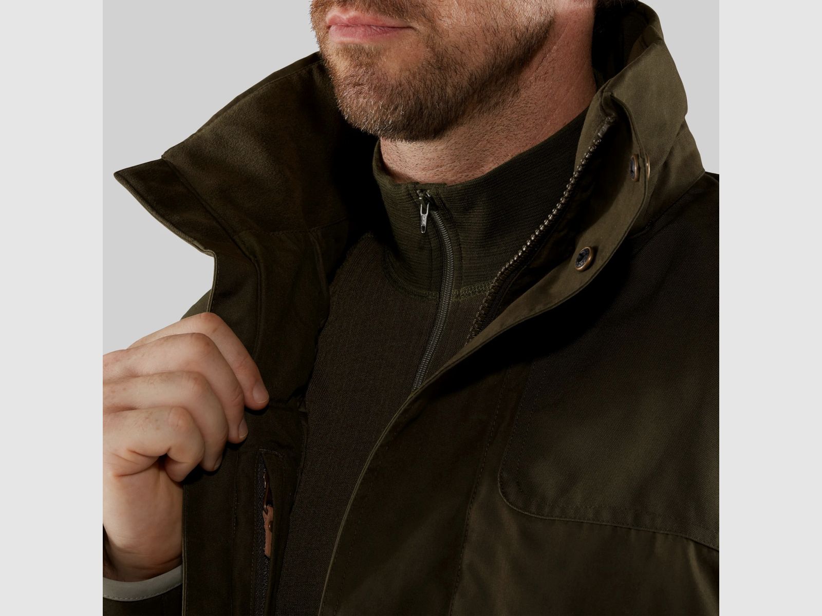 FJÄLLRÄVEN Sörmland Padded Jacket M Dark Olive