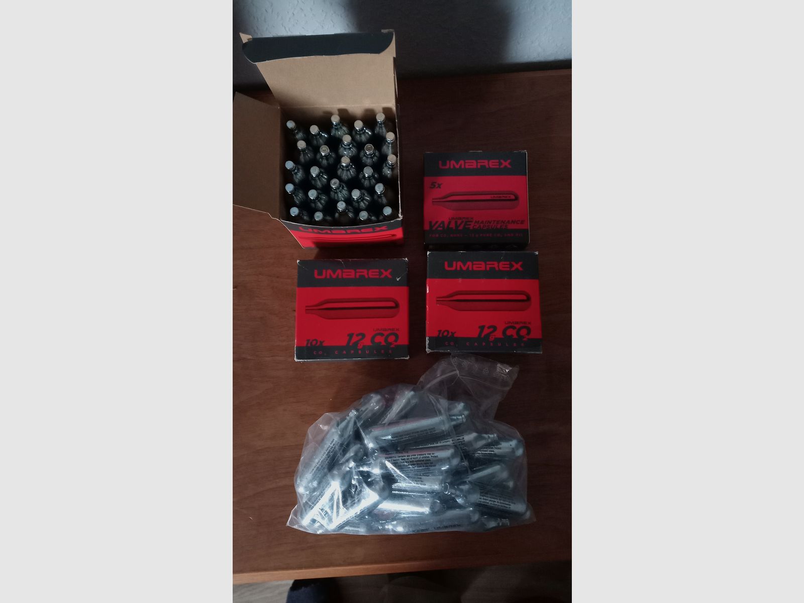 CO2-Kapseln 12g