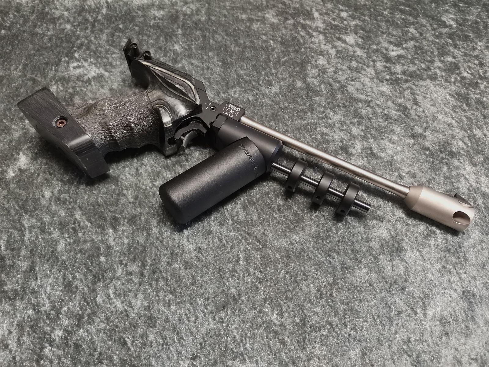 Walther CPM1 Luftpistole CO2 Matchpistole 4,5mm Diabolo