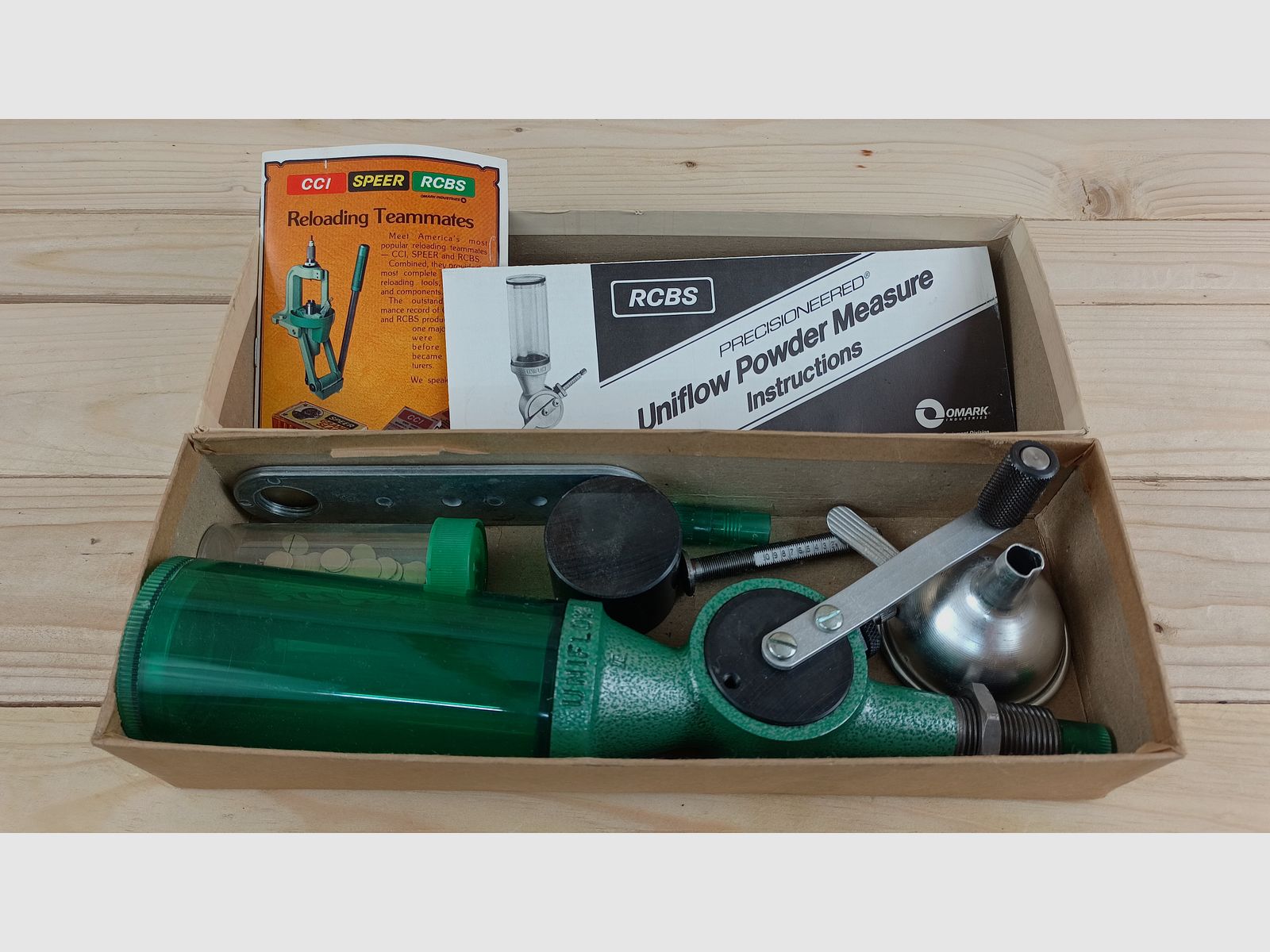 RCBS Set completo Rock Chucker, .357 Magnum e 9mm Luger *set top*