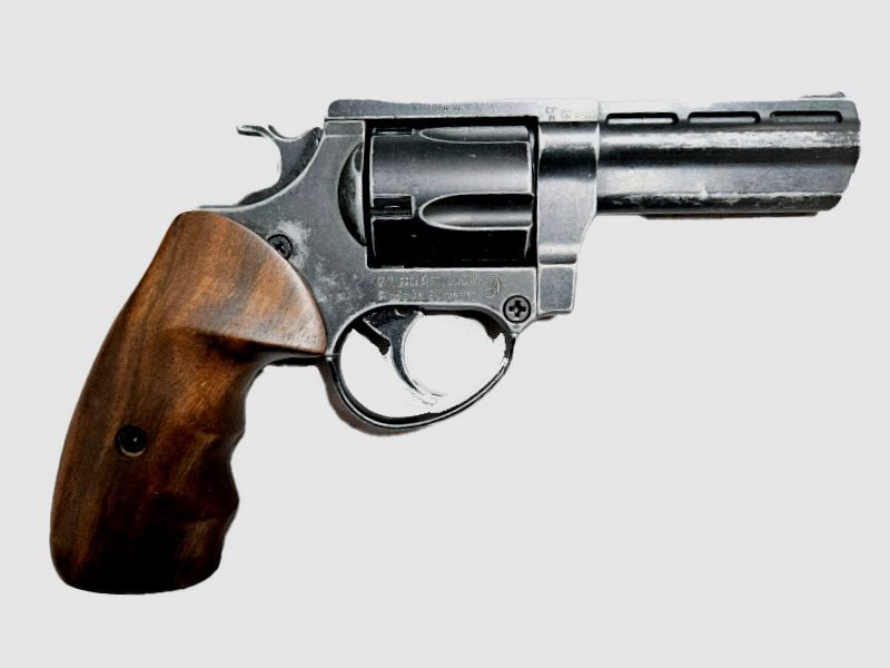 ME 38 Magnum Schreckschuss-Revolver "Antik-Look" (Used-Finish) im Kaliber 9mm R.K. (PTB 706)