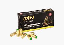 Codex cartuchos de fogueo 9 mm PAK para pistola 50 disparos