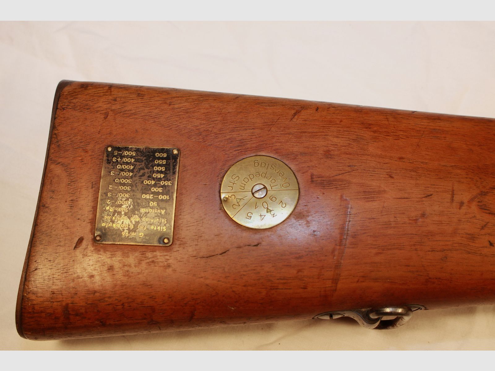 Schwedischer M 96, Einzellader.