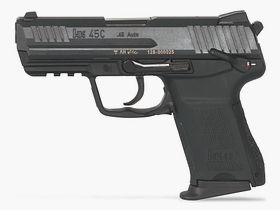 Heckler & Koch HK45C, kaliber .45Auto || Pistolet