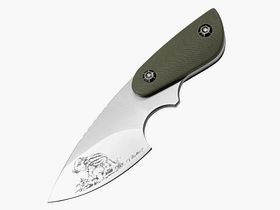 PUMA IP wild boar piglet, G10 green, Neck-Knife