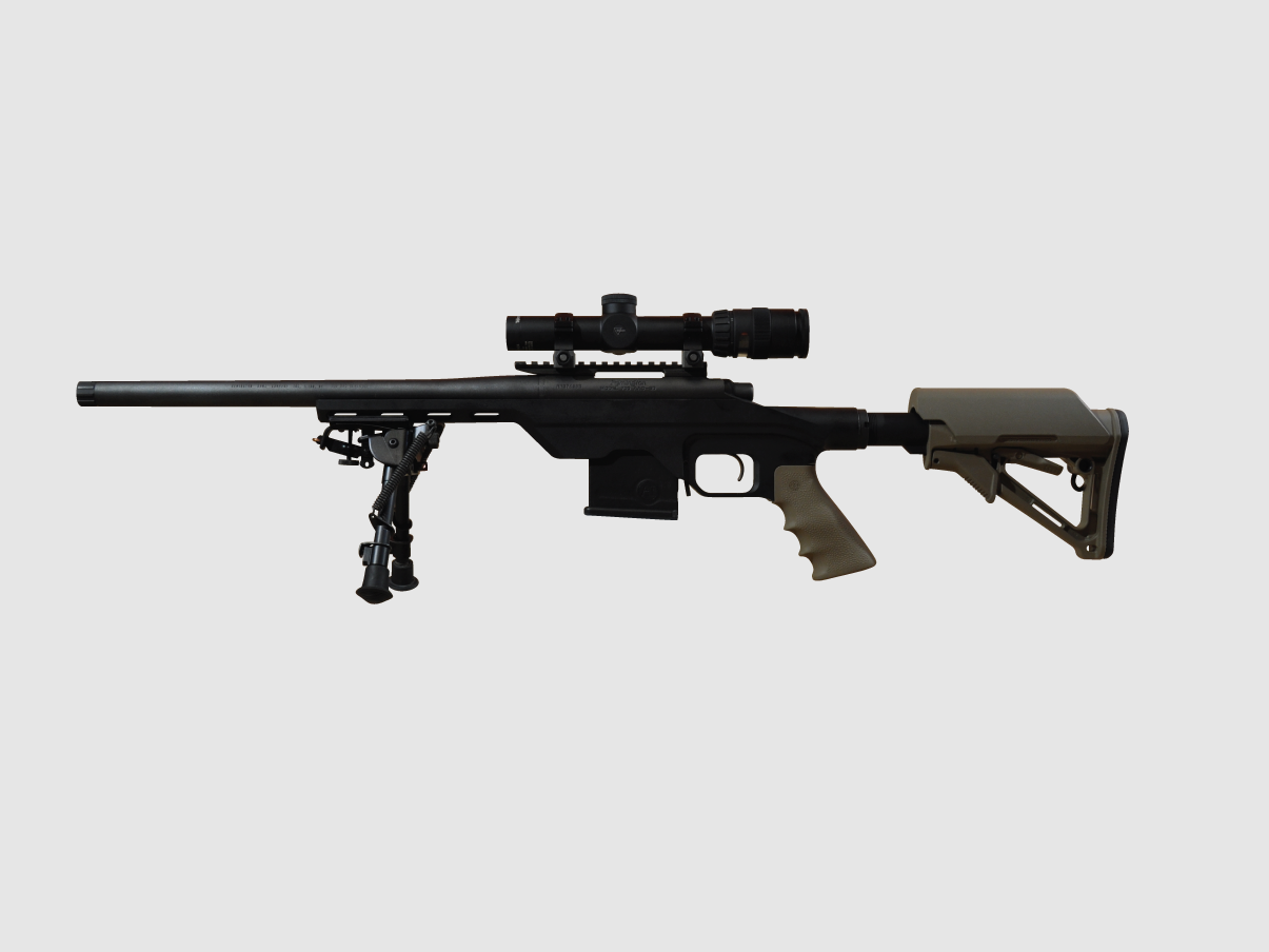 Lightweight Sniper Chassis MDT LSS for Savage 10, 11, 12, 16 Short Action, black, image 3 of 5
